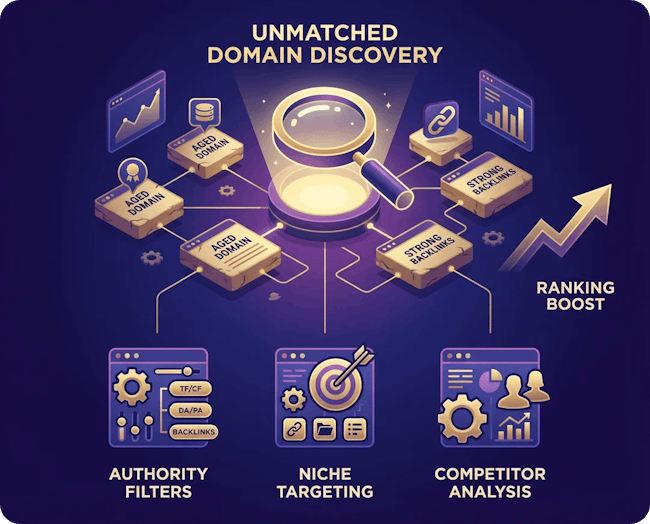 Some domains can only be found by Domain Hunter Gatherer